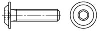 ISO 7380-2 Linsenschrauben mit Innensechskant und Flansch